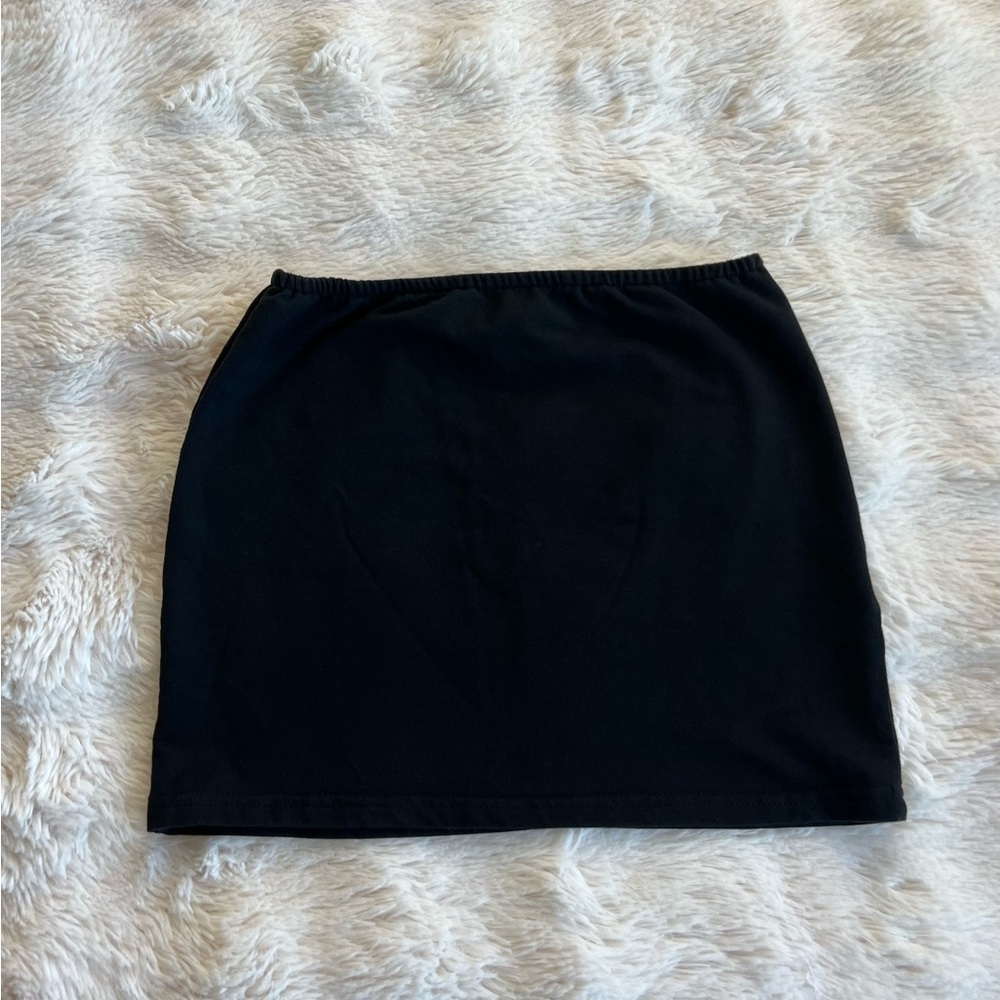 Edikted Black Mini Skirt